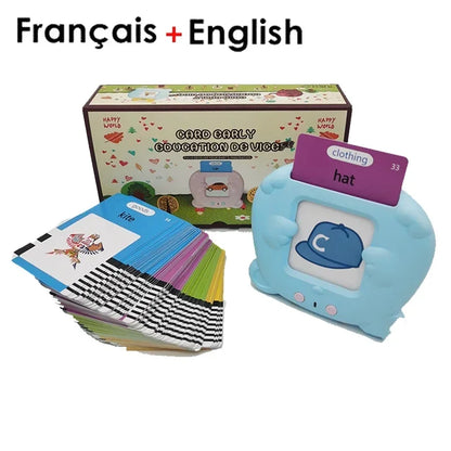 Electronic Audio Book Learn English German Spanish French